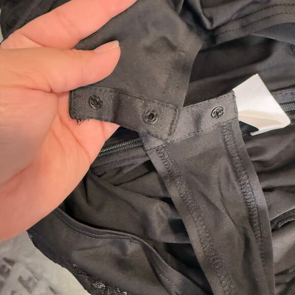 Lulus Sultry Whimsy Black Lace Off-the-Shoulder Bodysuit, Small, 2495831 - Picture 8 of 8